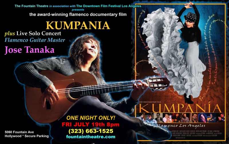LIVE Jose Tanaka flamenco guitar after screening